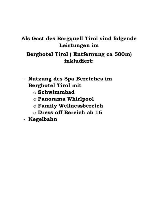 Bergquell Tirol Apartment Jungholz Exterior photo